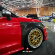Parafanghi larghi in carbonio Audi A1 / S1 8X
