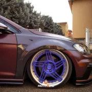 Parafanghi larghi in carbonio Golf 7/7.5