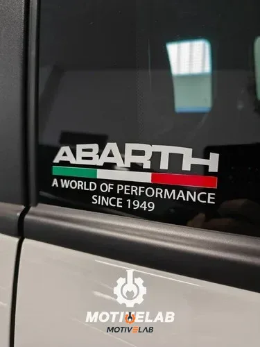Abarth World of Performance – 595/695 window stickers — photo 1