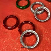 Carbon Rings for the Abarth 500 Dashboard Control Panel Buttons — photo 3