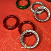 Anelli Carbonio Tasti Pulsantiera Plancia Abarth 500 — foto 3