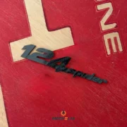 Badge Carbonio Abarth 124 Spider — foto 1