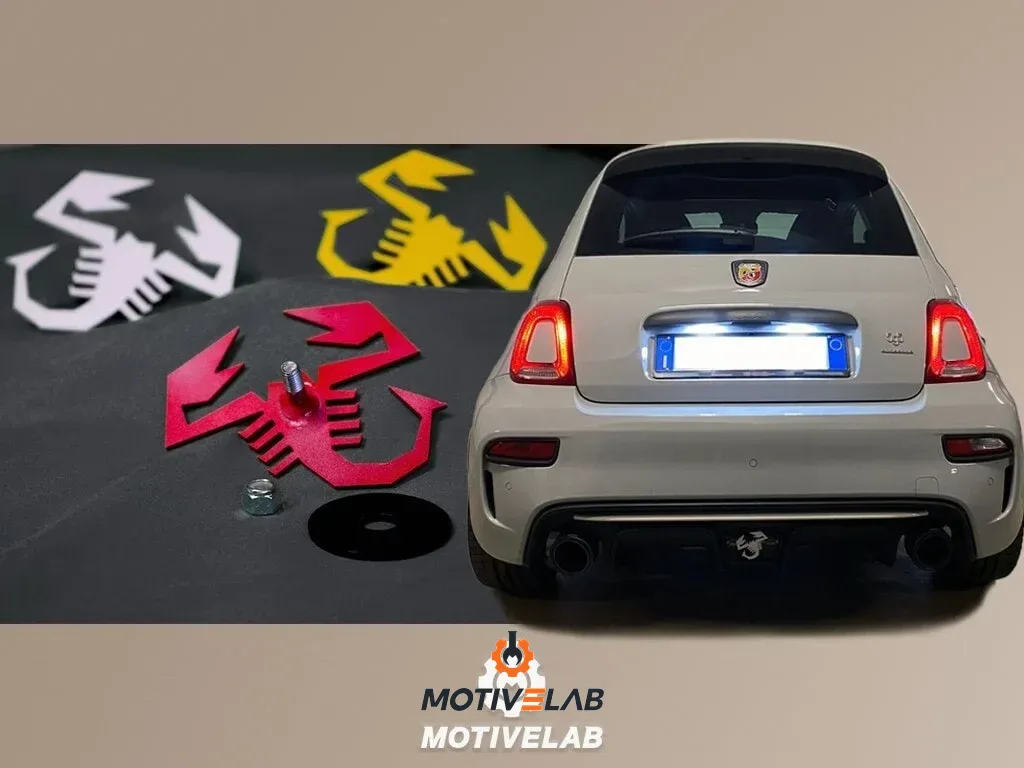 Badge Estrattore - Replica Logo Abarth — foto 1