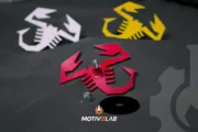 Badge Estrattore - Replica Logo Abarth — foto 4