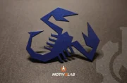 Badge Estrattore - Replica Logo Abarth — foto 8