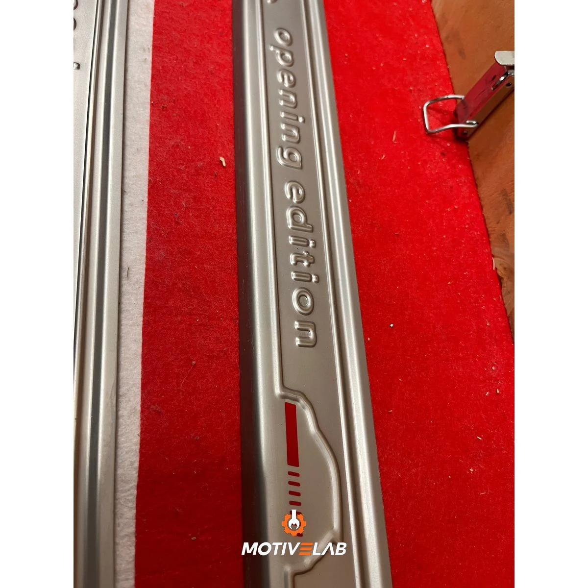 Abarth 500 Opening Edition door sills — photo 1