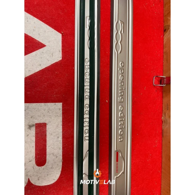 Abarth 500 Opening Edition door sills — photo 2