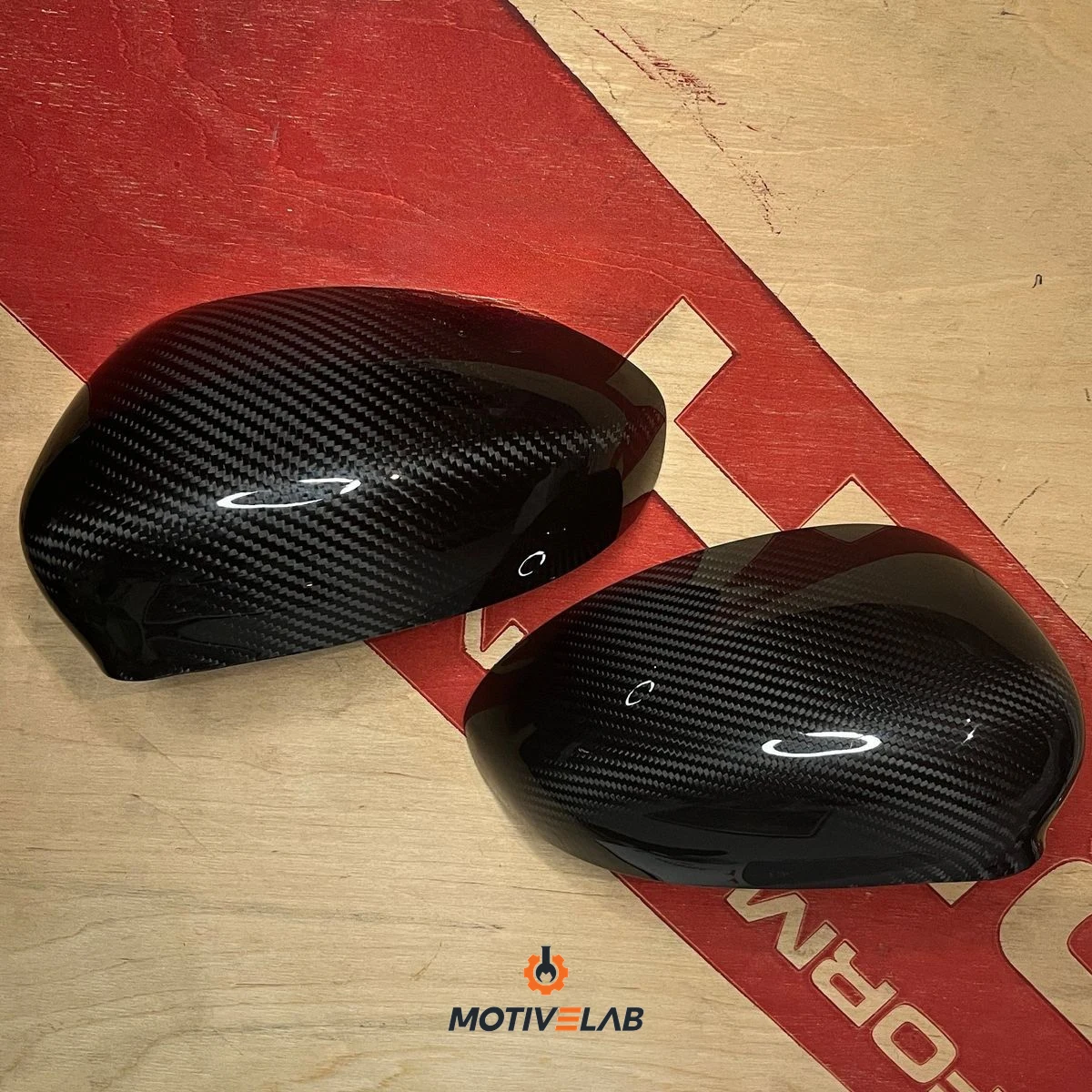 Calotte Carbonio /punto Abarth 500 — foto 1