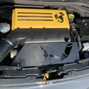 Copertura Carbonio Vano Motore Abarth 500 — foto 2