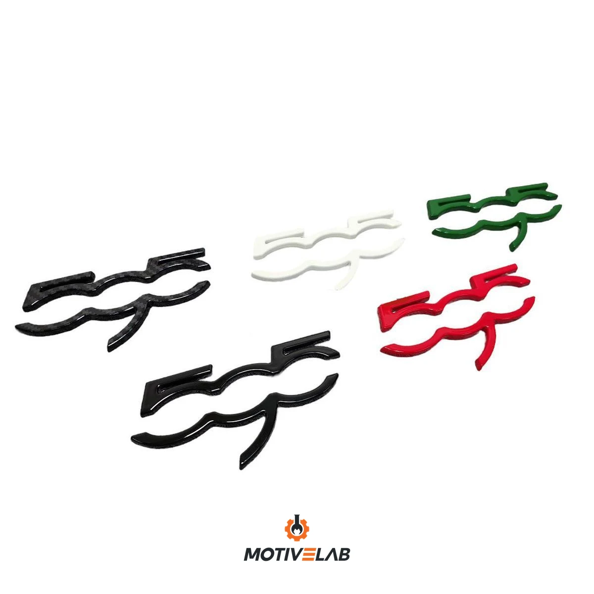 Cover ABS Badge Plancia Abarth 500 — foto 1