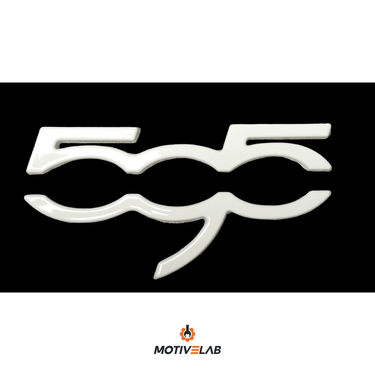 Cover ABS Badge Plancia Abarth 500 — foto 2