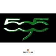 ABS Dashboard Badge Cover for the Abarth 500 — photo 3