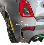 Abarth 595 Rear ABS Flap Mudflaps — photo 1