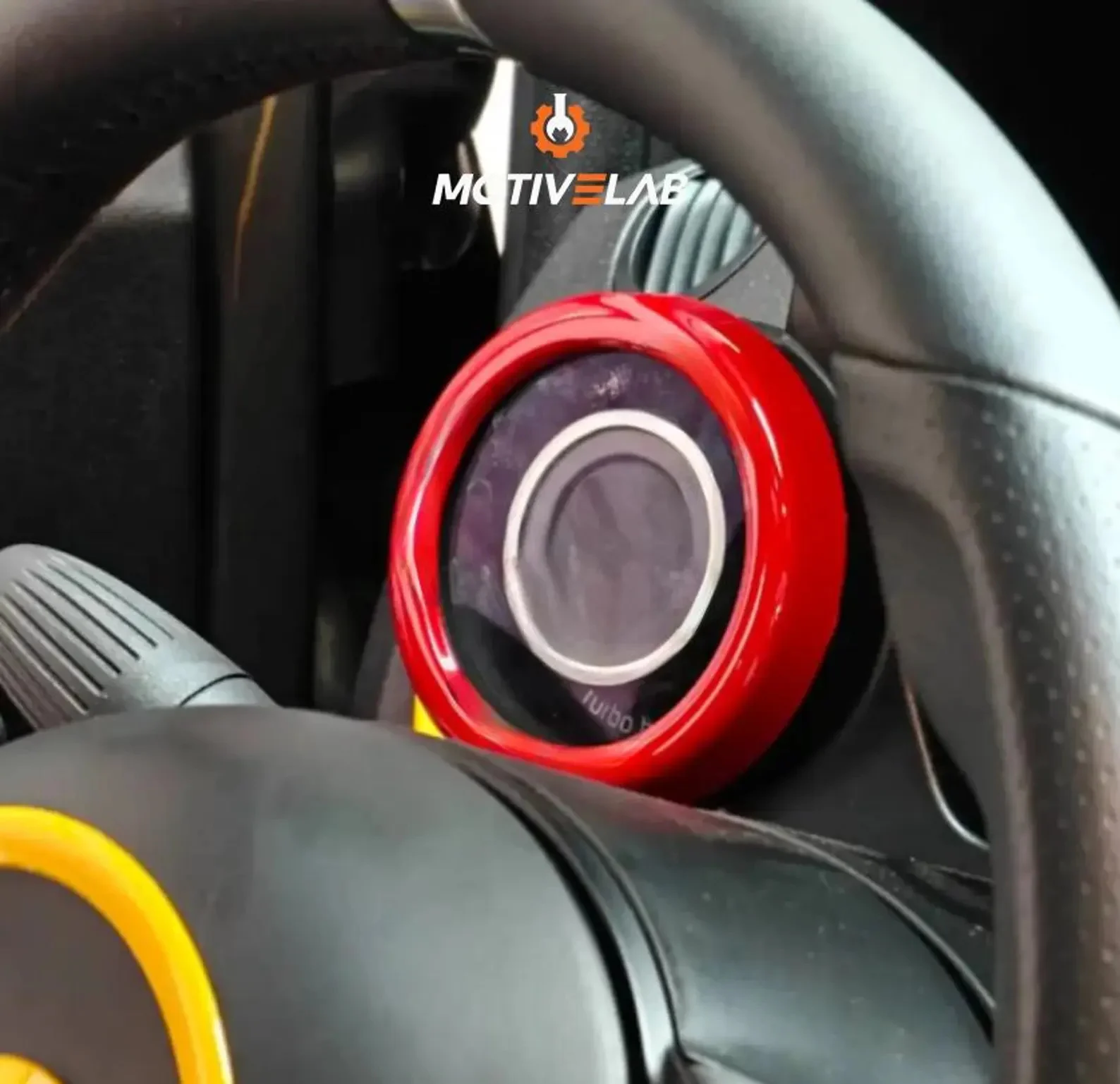 ABS Manometer Cover Turbo Abarth 595