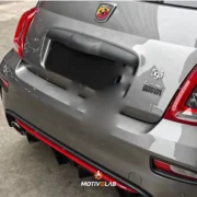 Cover abs splitter paraurti 595 abarth — foto 3