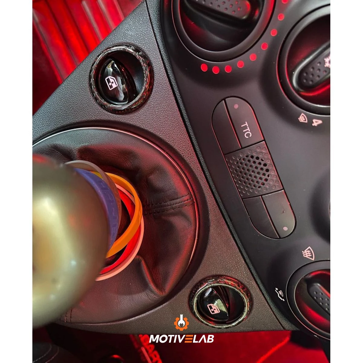Abarth 595 Window Regulator Covers — photo 2