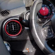Abarth 500 Dashboard Air Vent Ring Covers — photo 1