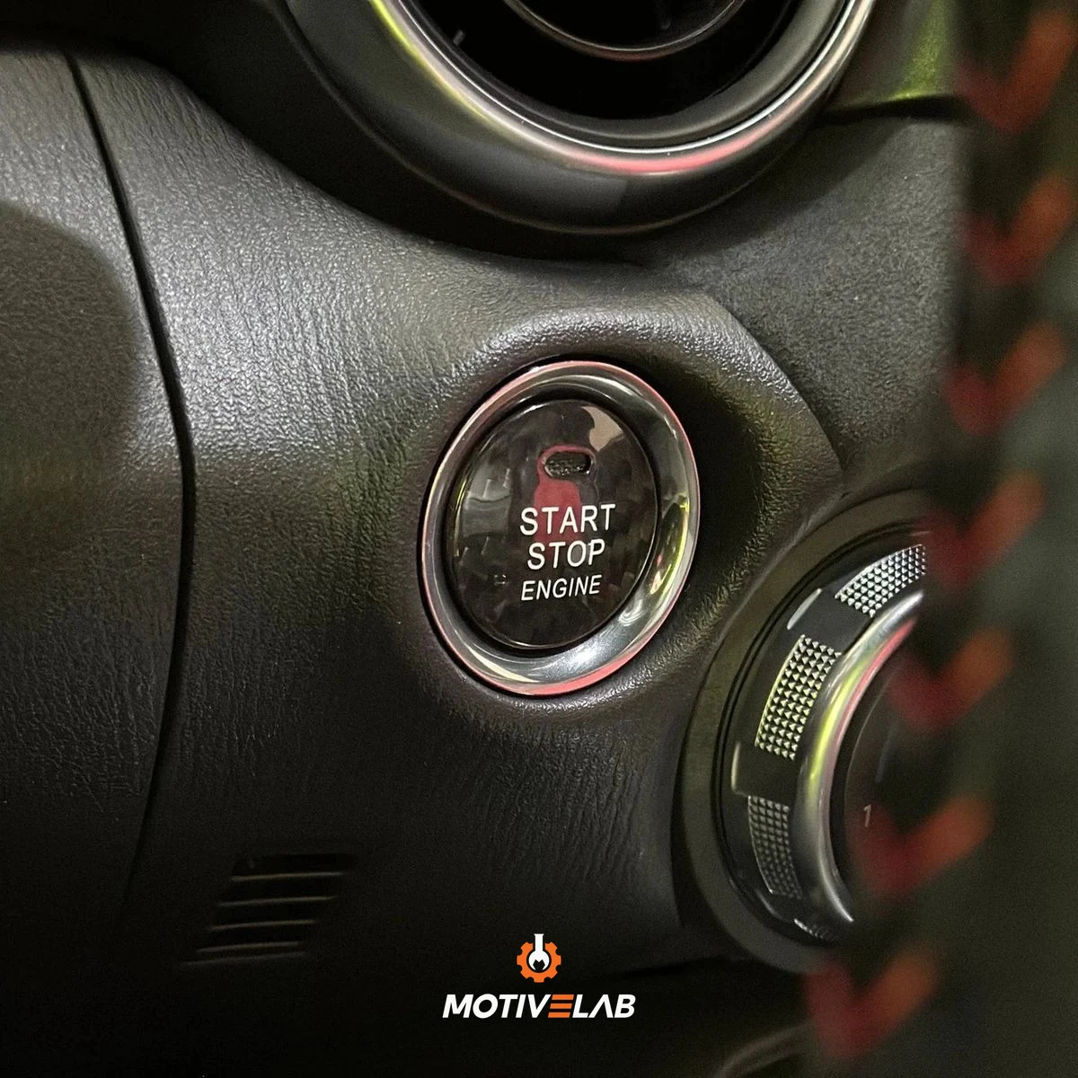 Abarth 124 Spider Carbon Fittings Cover — photo 1