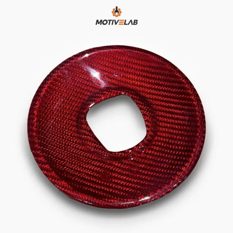 Abarth 595 Steering Wheel Airbag Carbon Cover