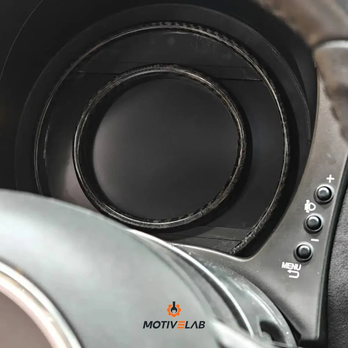 Cover Carbonio Anelli TFT Abarth 500 — foto 1