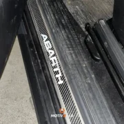 Abarth 500 Carbon Door Sill Covers — photo 2