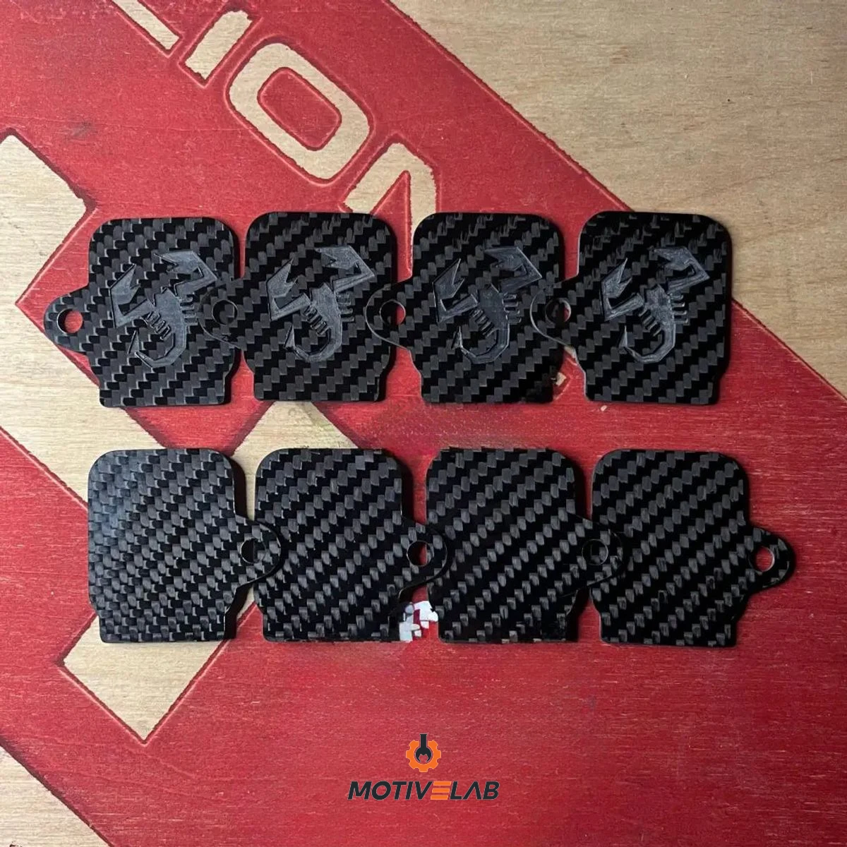Cover Carbonio Bobine Tjet -alfa Abarth — foto 1