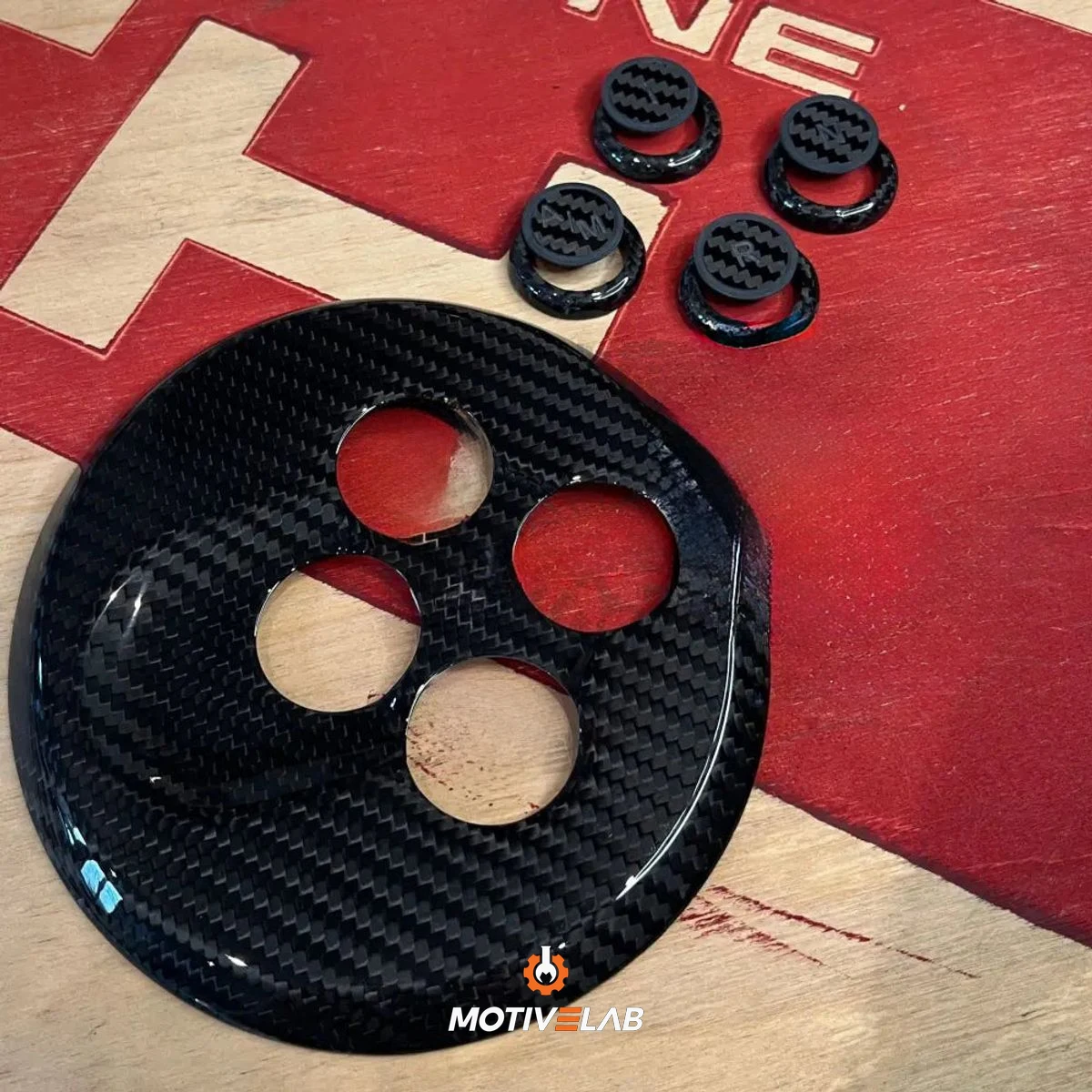MTA Abarth 500 Carbon Gearbox Cover — photo 1