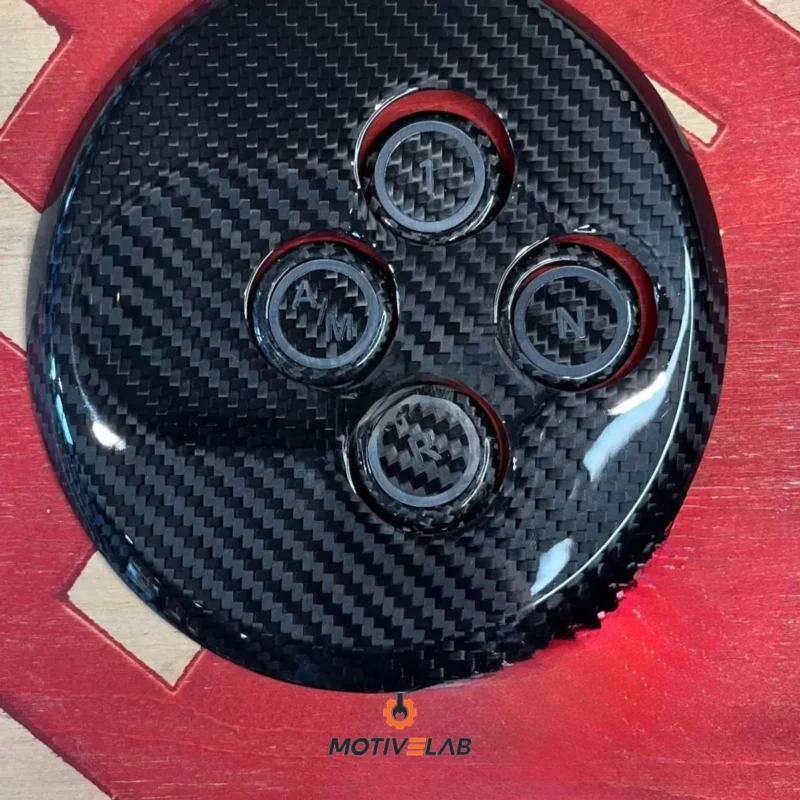 Cover Carbonio Cambio MTA Abarth 500 — foto 2