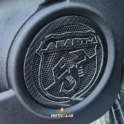 Abarth 500 Speaker Enclosure Carbon Fibre Cover — photo 1