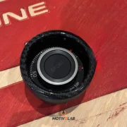 Abarth 500 External Carbon Fibre Pressure Gauge Cover — photo 2