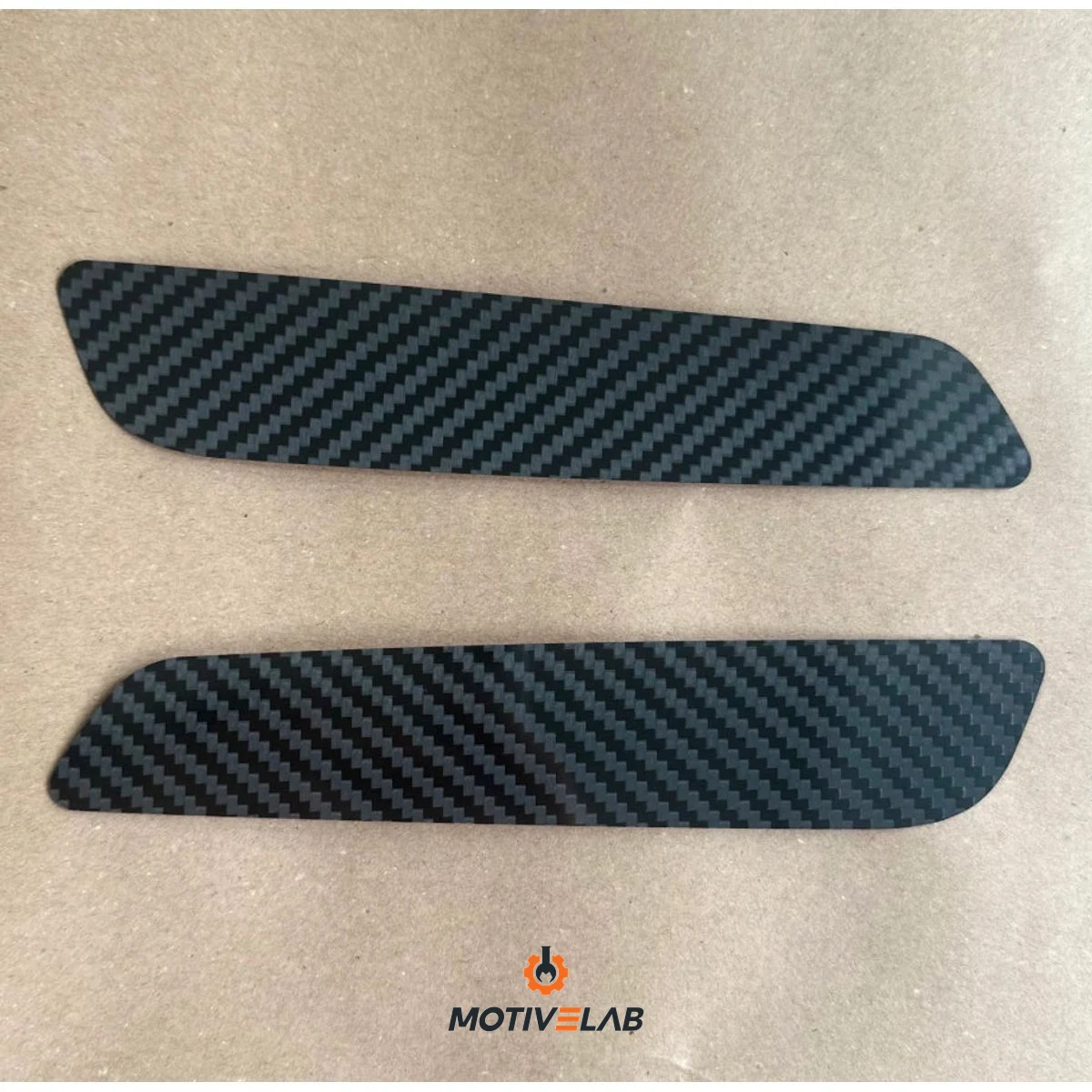 Carbon Fender Covers for Abarth 124 Spider Headlights — photo 2