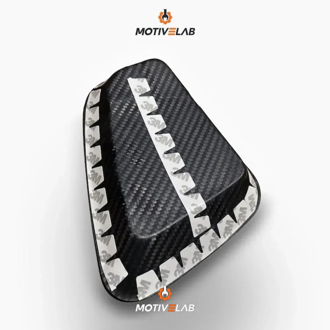 Abarth 595/695 Restyling: Carbon-fibre Headlight Covers — photo 2