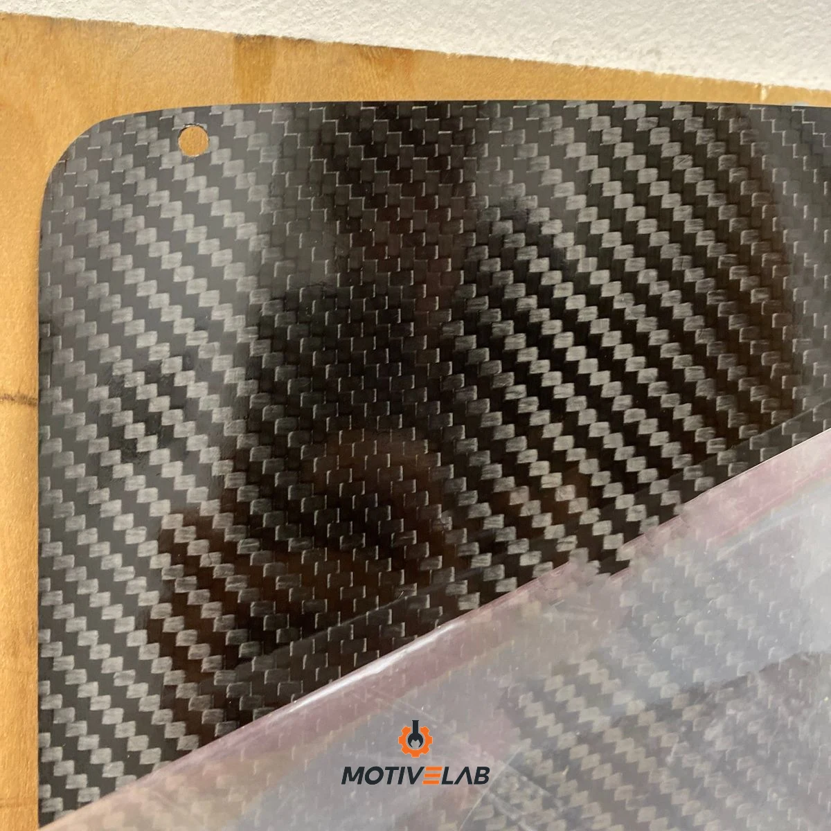 Cover Carbonio Pannello Panca Baule Abarth 500 — foto 2