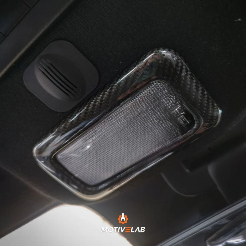 Abarth 500 Carbon Ceiling Light Cover — photo 1