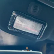 Cover Carbonio Plafoniera Abarth 500 — foto 3