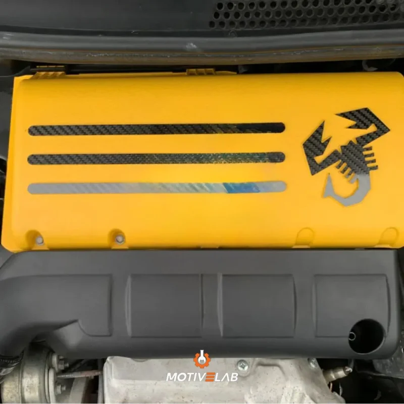 Abarth 500 Carbon Fibre Air Filter Box Cover — photo 2