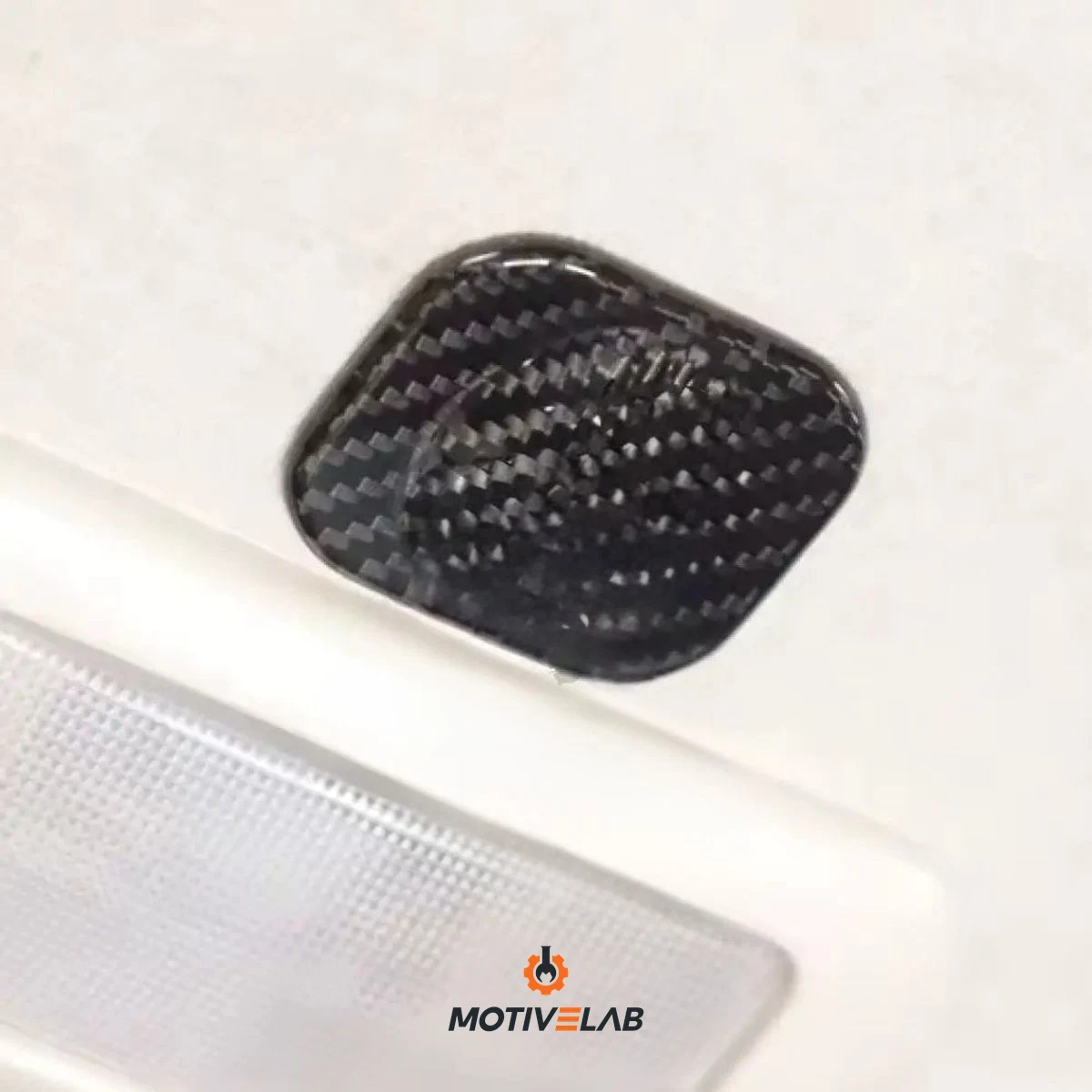 Abarth 500 Carbon Fibre Interior Speaker Cover — photo 2