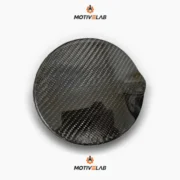 Carbon Fibre Fuel Flap Cover for Abarth 500/595 Restyling — photo 1