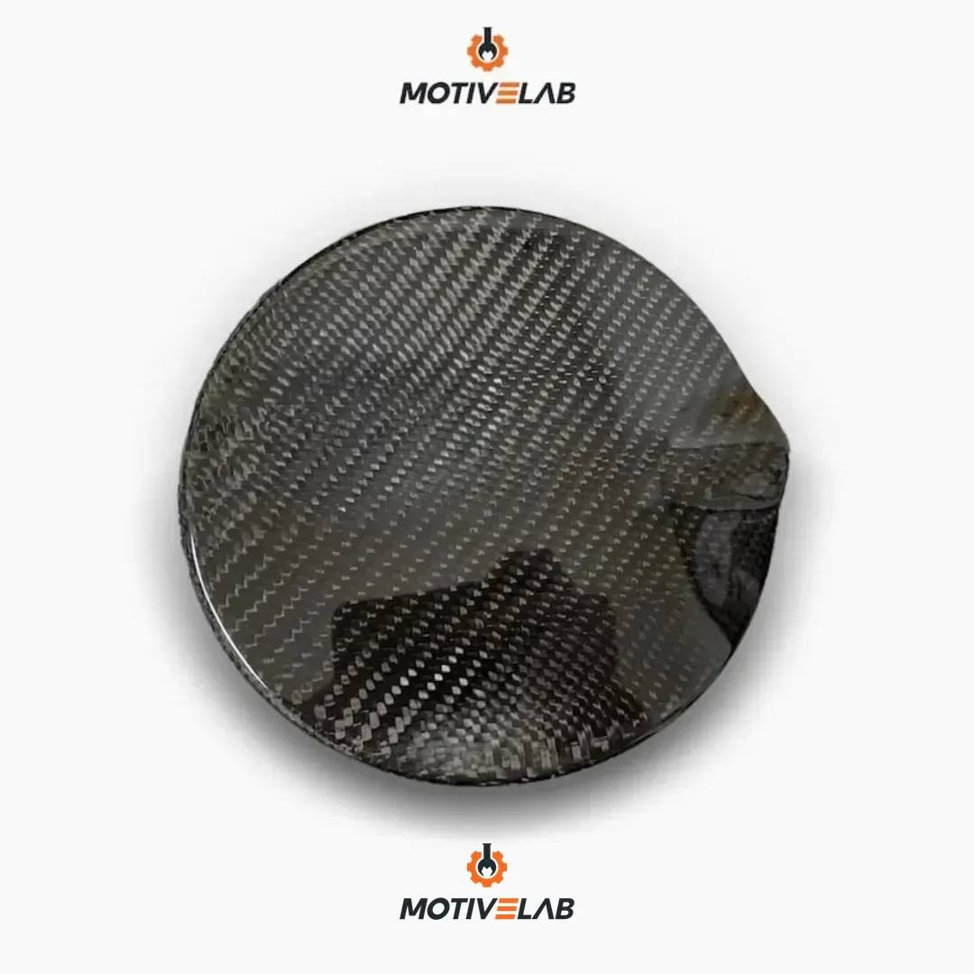 Carbon Fibre Fuel Flap Cover for Abarth 500/595 Restyling — photo 1
