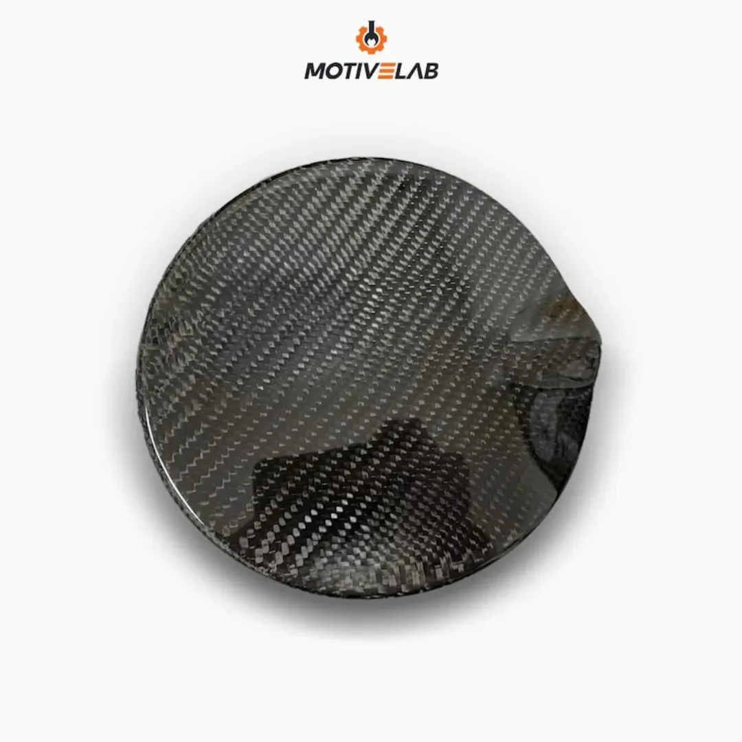 Carbon Fibre Petrol Door Cover Abarth 500/595 Restyling