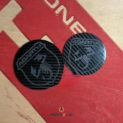Cover Carbonio Stemmi Abarth Grande Punto — foto 1