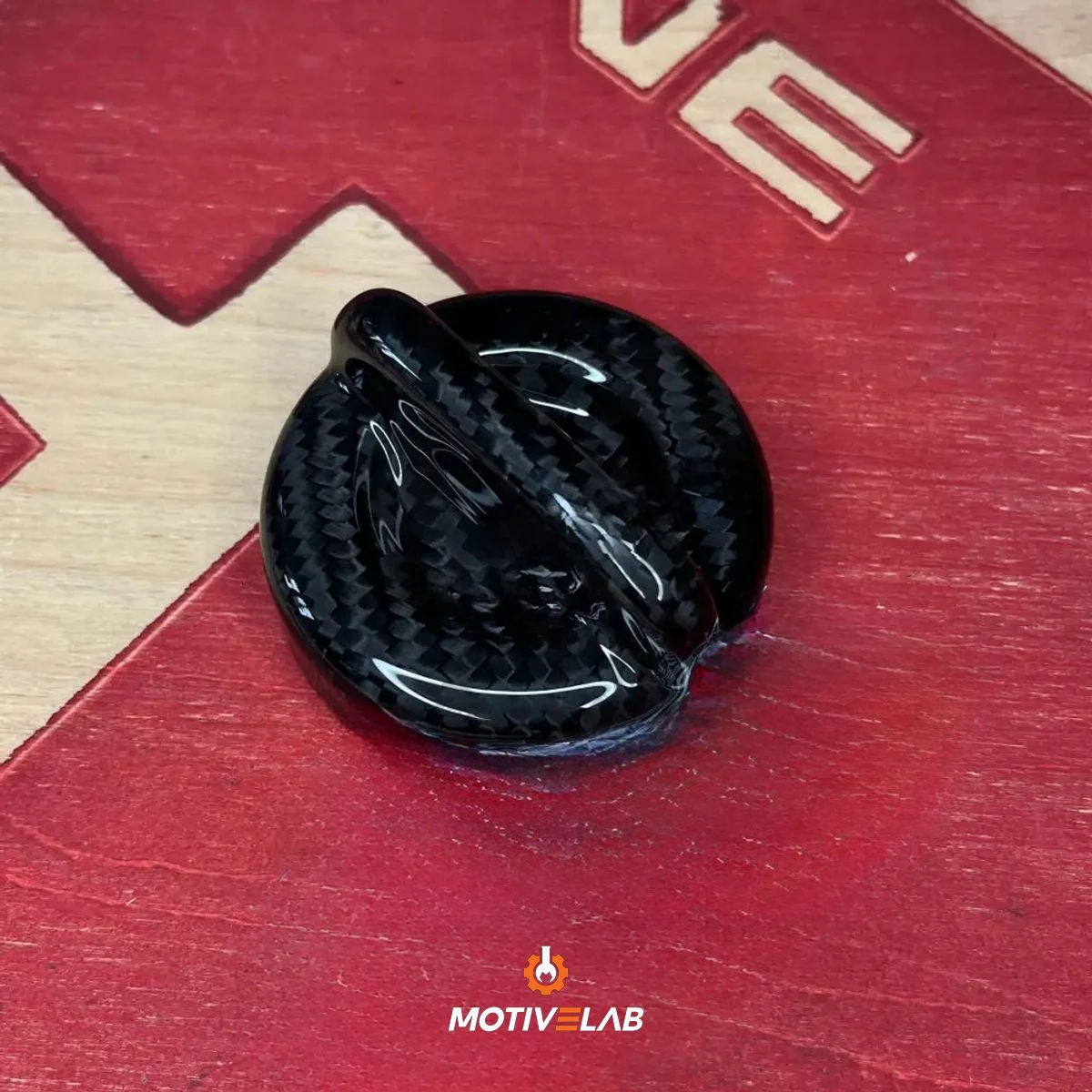 Cover Carbonio Tappi Motore /punto Abarth 500 — foto 2