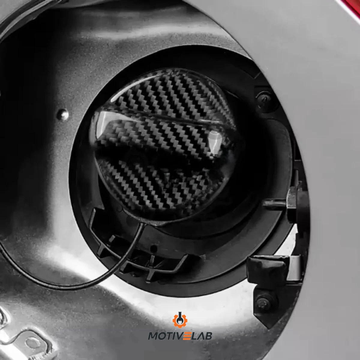Cover Carbonio Tappo Benzina Abarth 124 Spider — foto 1