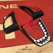 Cover Carbonio Tasti Volante Abarth 500 — foto 2