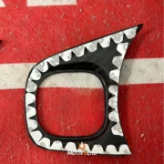 Carbon Fibre Steering Wheel Button Covers for the Restyled Abarth 500 — photo 1