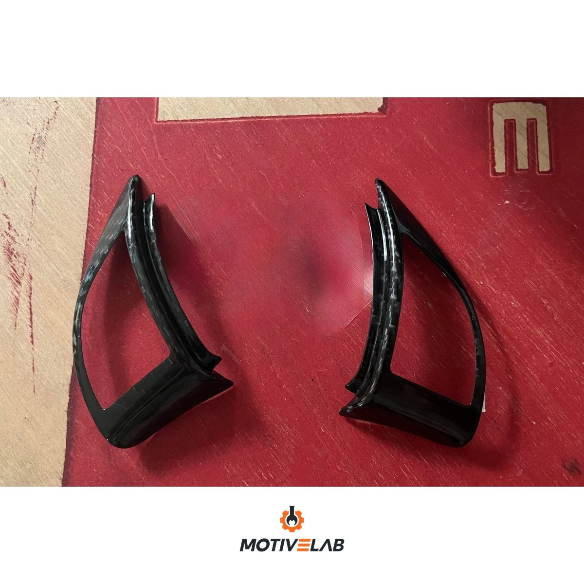Abarth Punto Carbon Steering Wheel Cover — photo 1