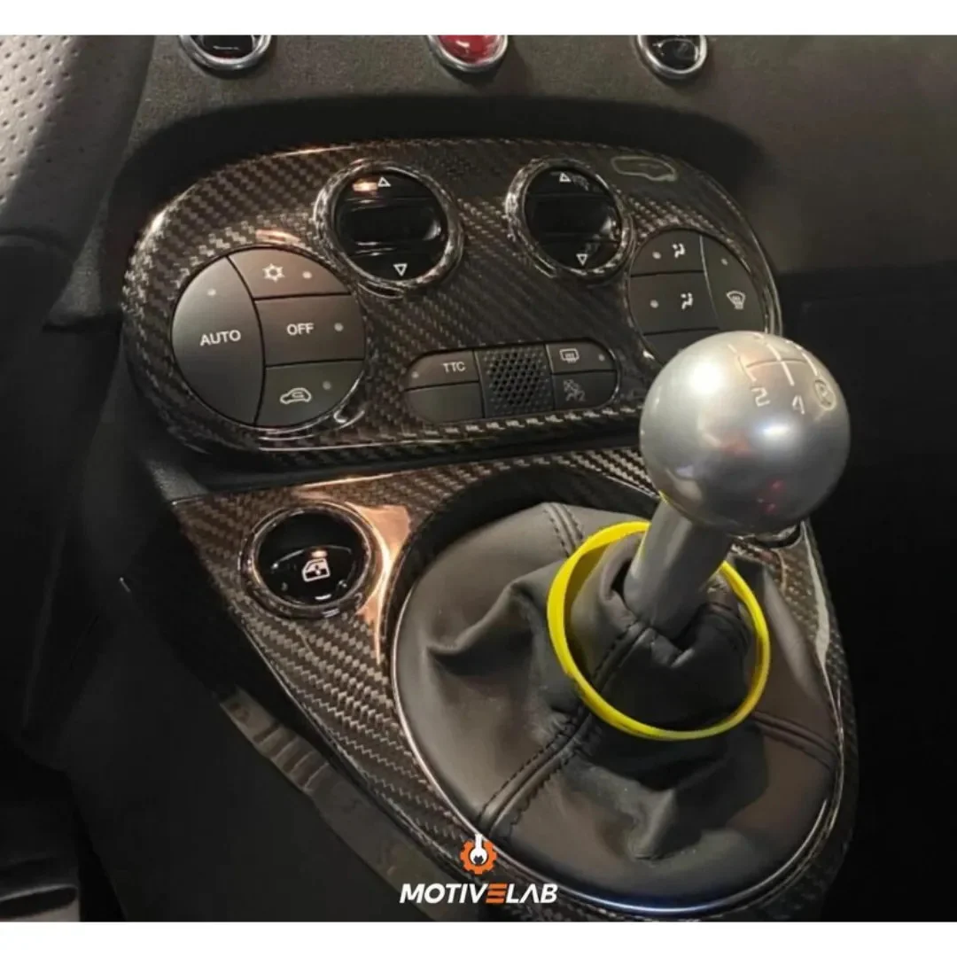 Real Carbon Clima Cover Manual/Automatic Abarth 595