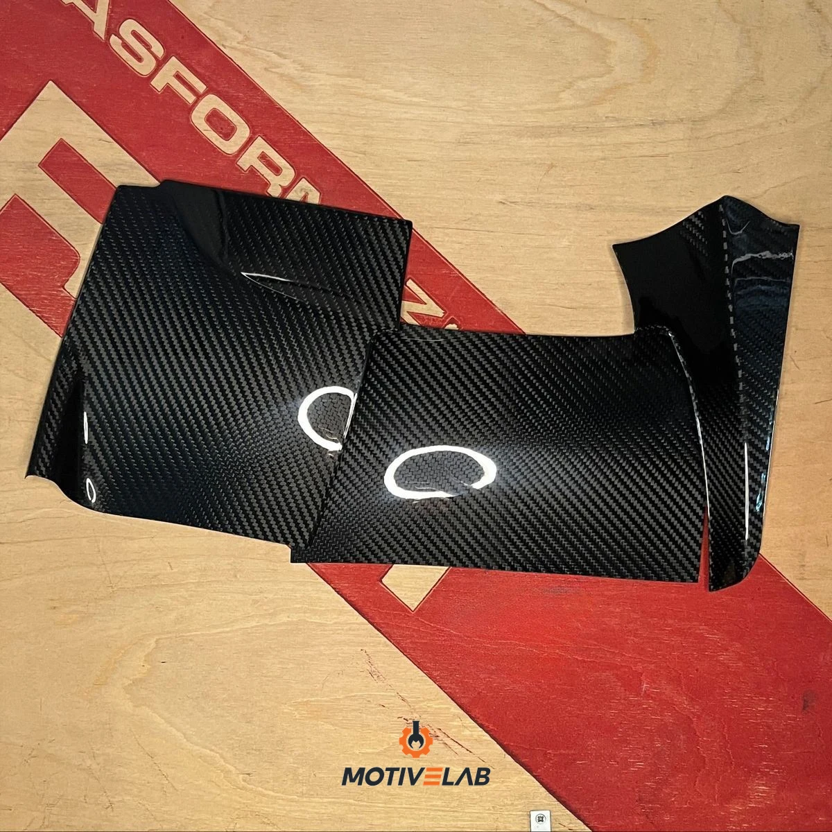 Cover Cruscotto Lato Guidatore Abarth 500 — foto 1