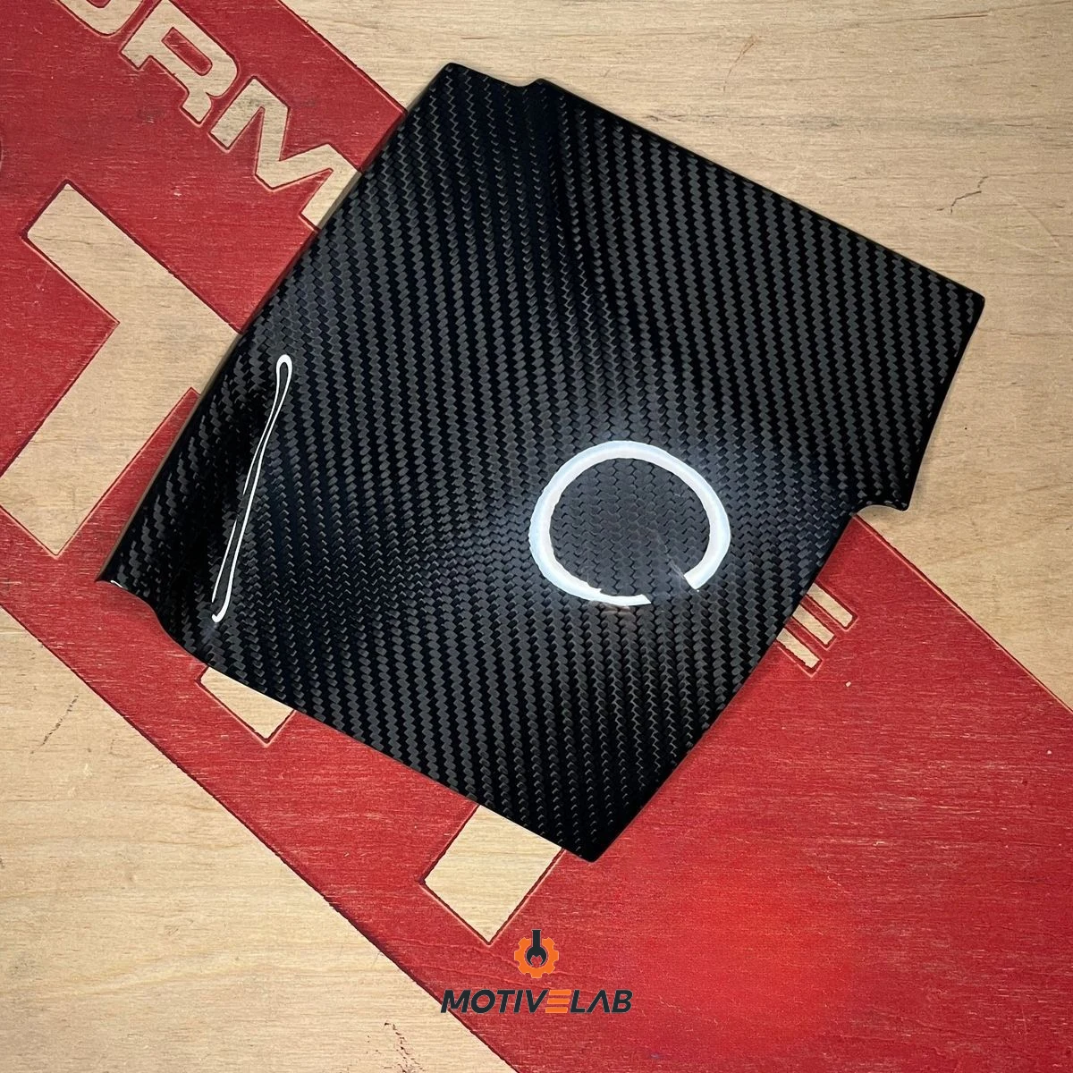 Cover Cruscotto Lato Guidatore Abarth 500 — foto 2