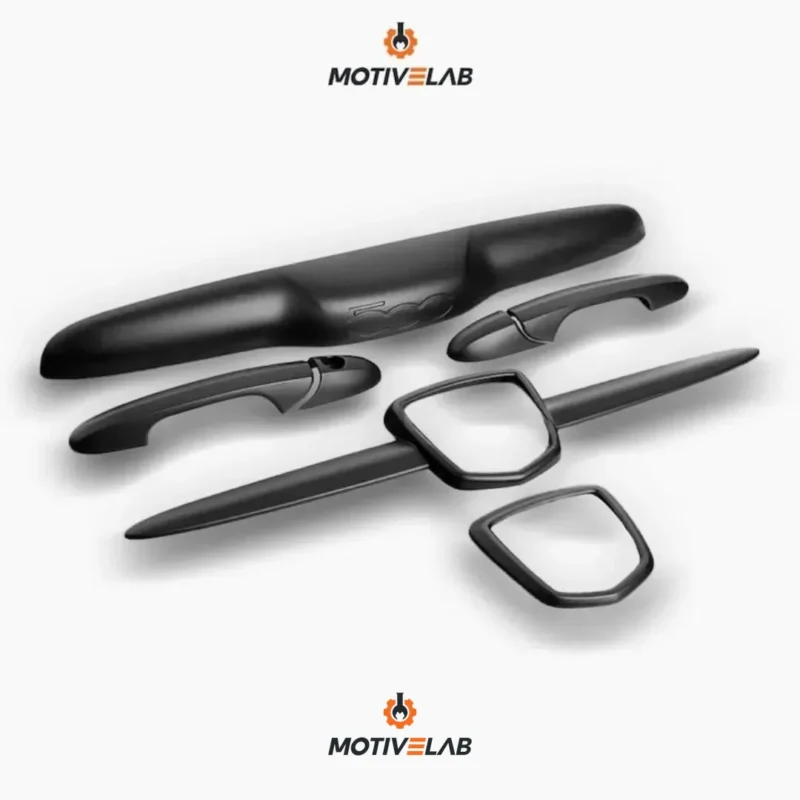 Cover Modanature Carbonio/ABS - Fiat 500/Abarth 595/695 — foto 2